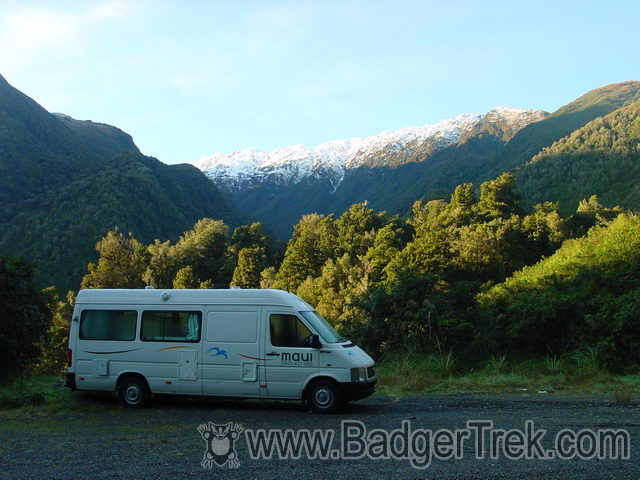 Rented Camper Van In New Zealand